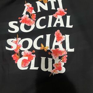 NWT Antisocial Social club hoodie size large
